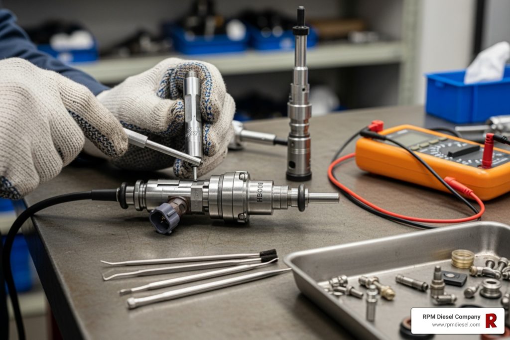 bosch piezo injector repair