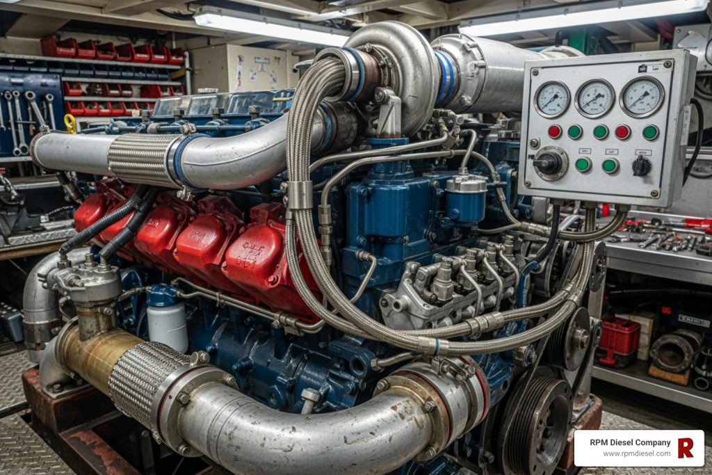 Heavy-duty diesel maintenance