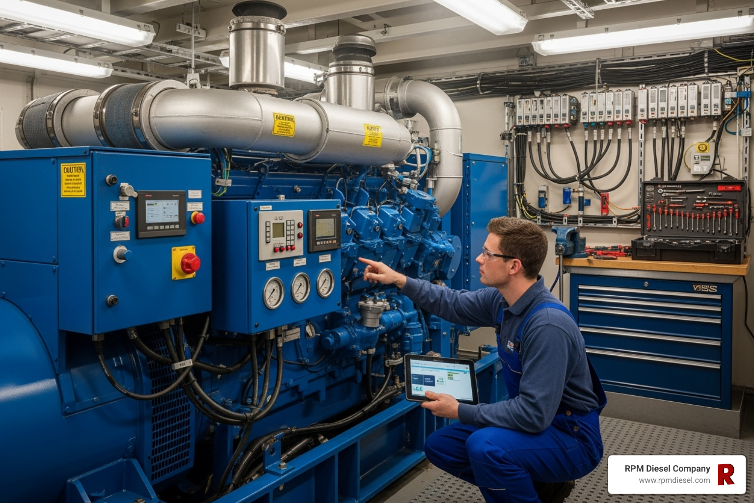 Diesel generator maintenance tips