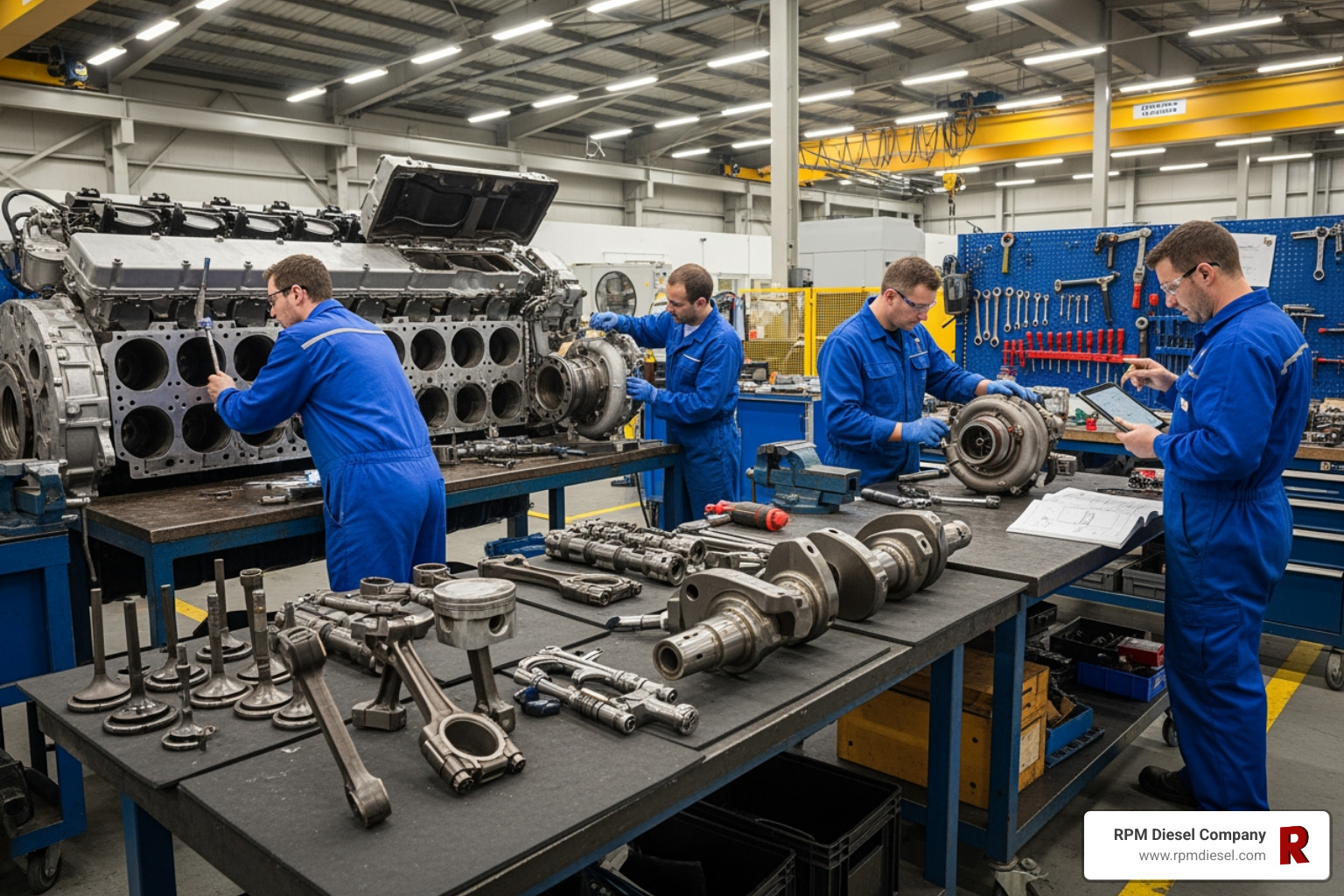 diesel engine overhauling procedure