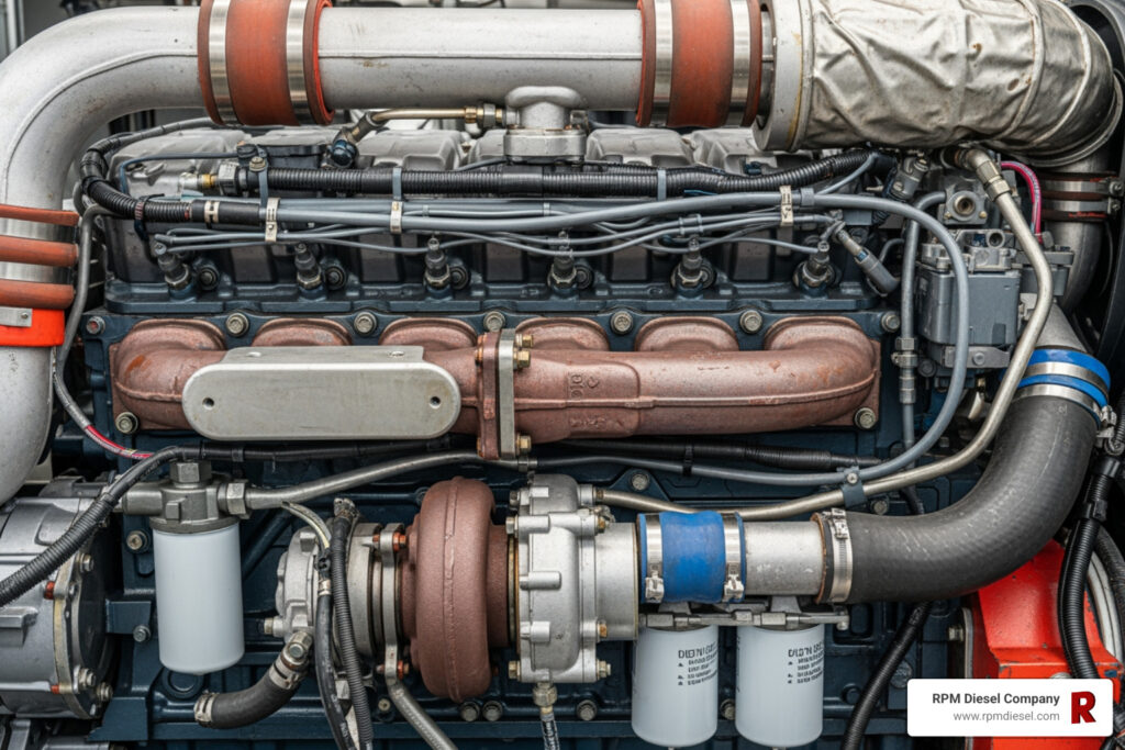 how marine diesel engines work