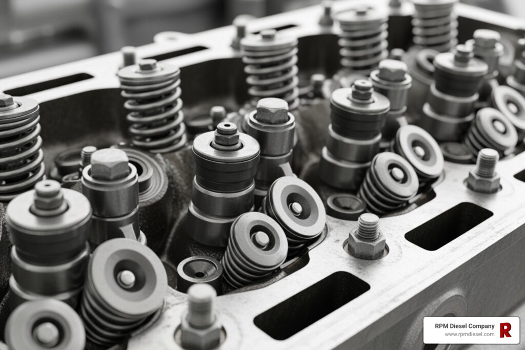 diesel engine cylinder head