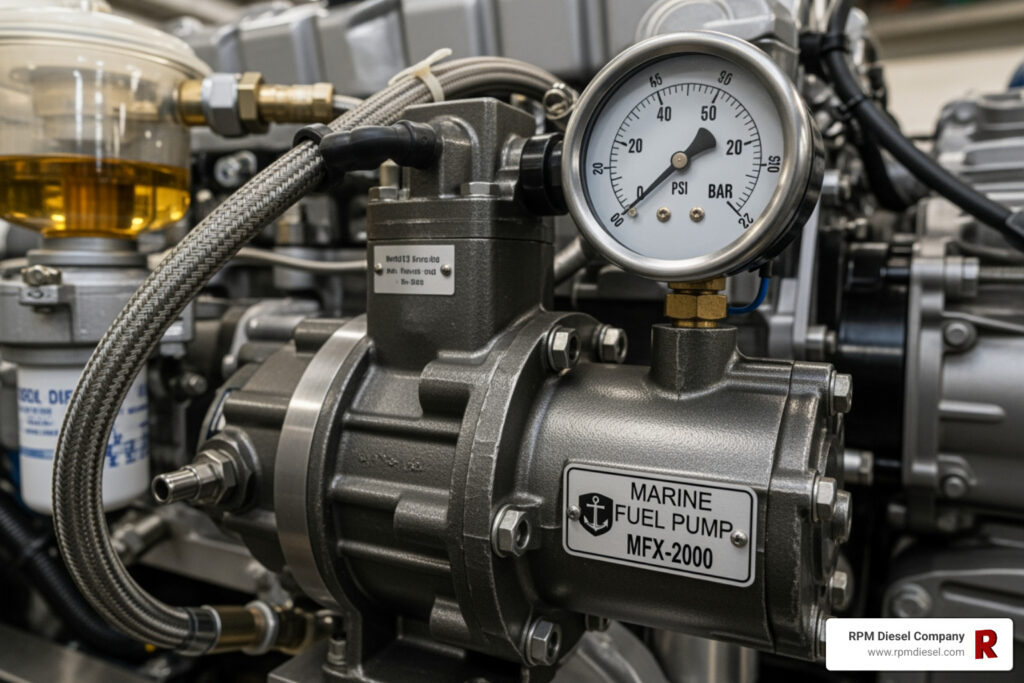 diesel fuel pump replacement