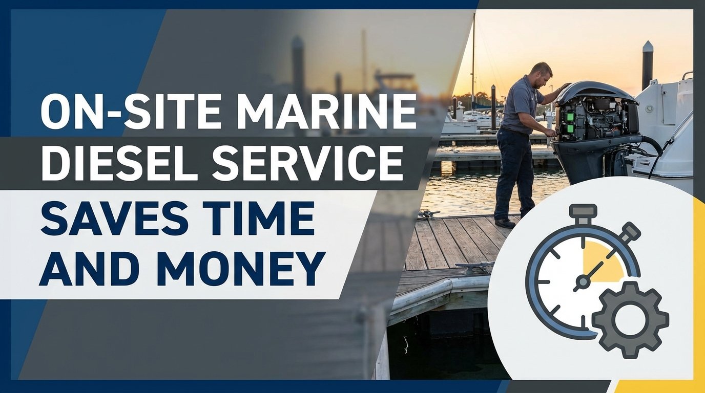 On-Site Marine Diesel Service Saves Time and Money