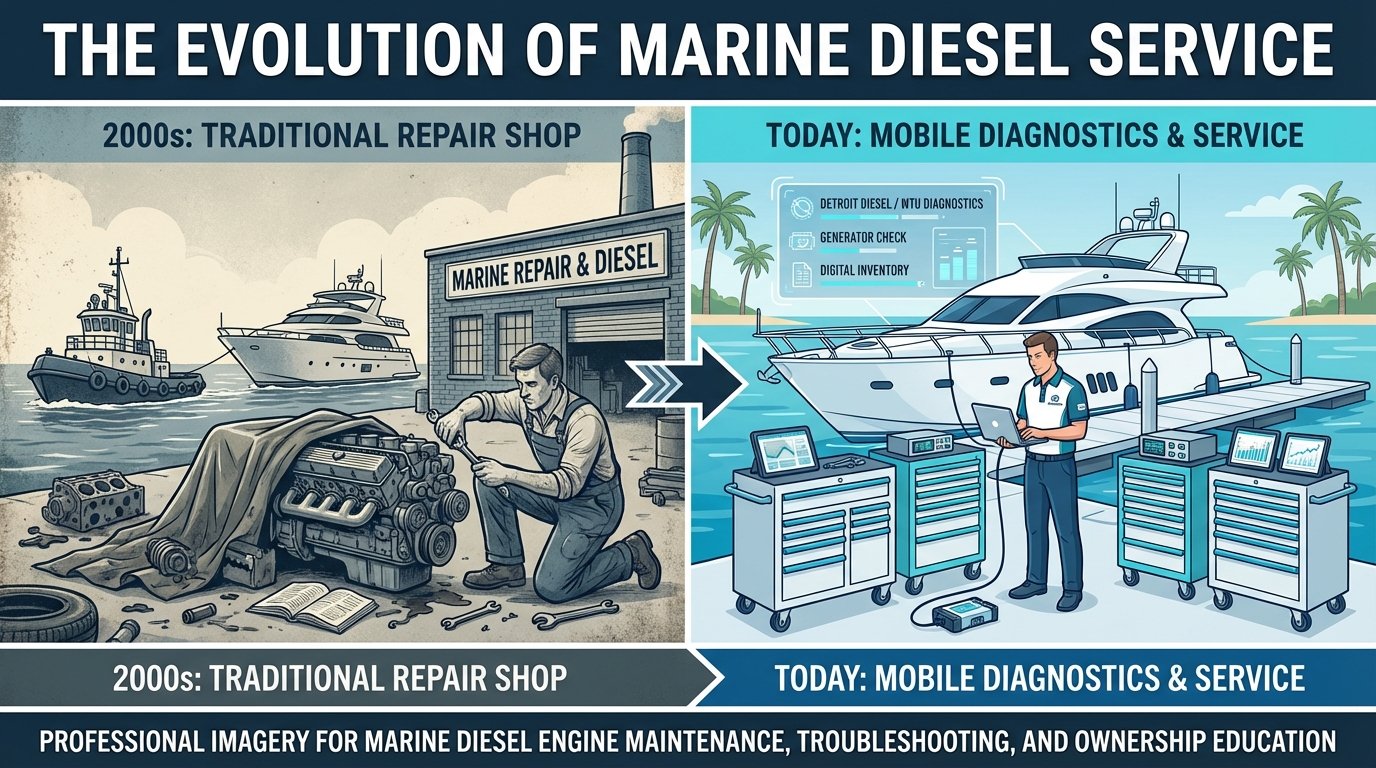 The Evolution of Mobile Marine Diesel Service