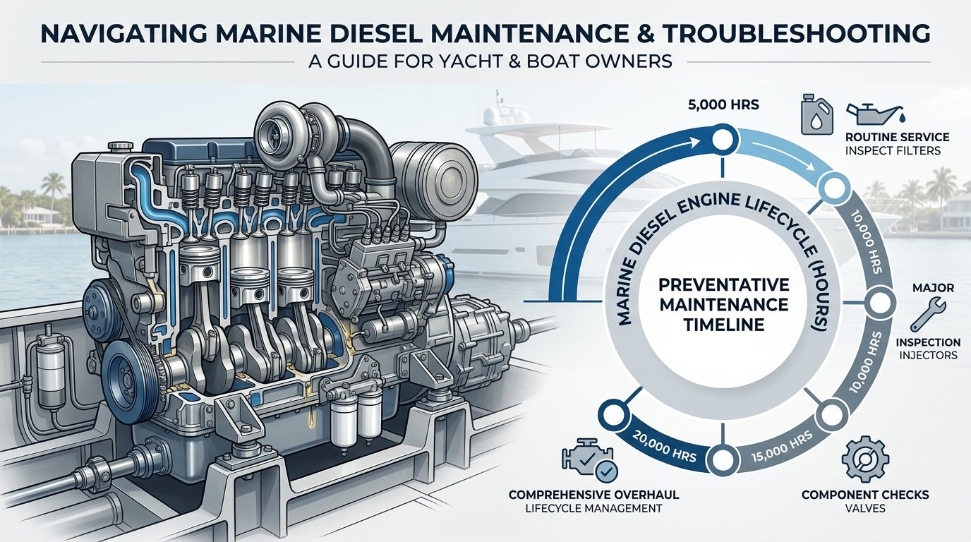Understanding Marine Diesel Engine Lifecycles