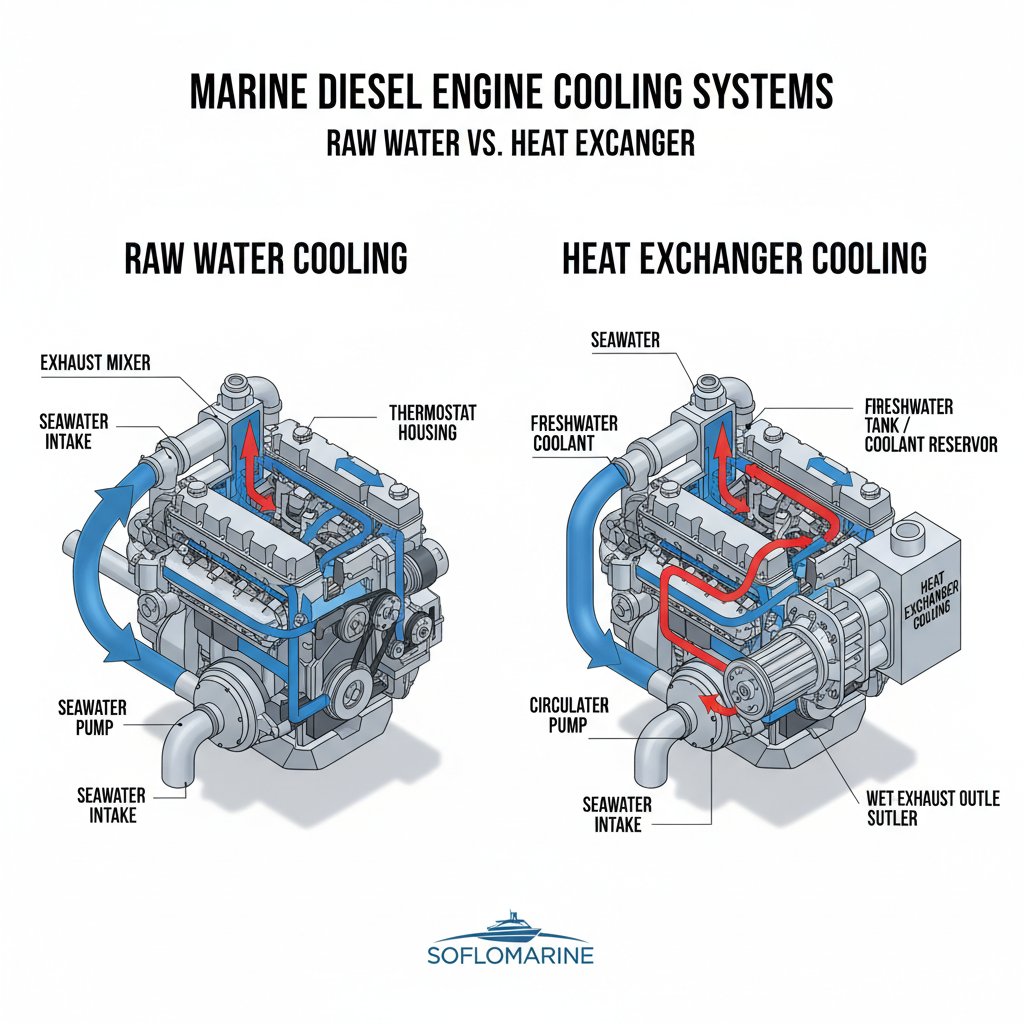 Understanding Marine Diesel Cooling System Design