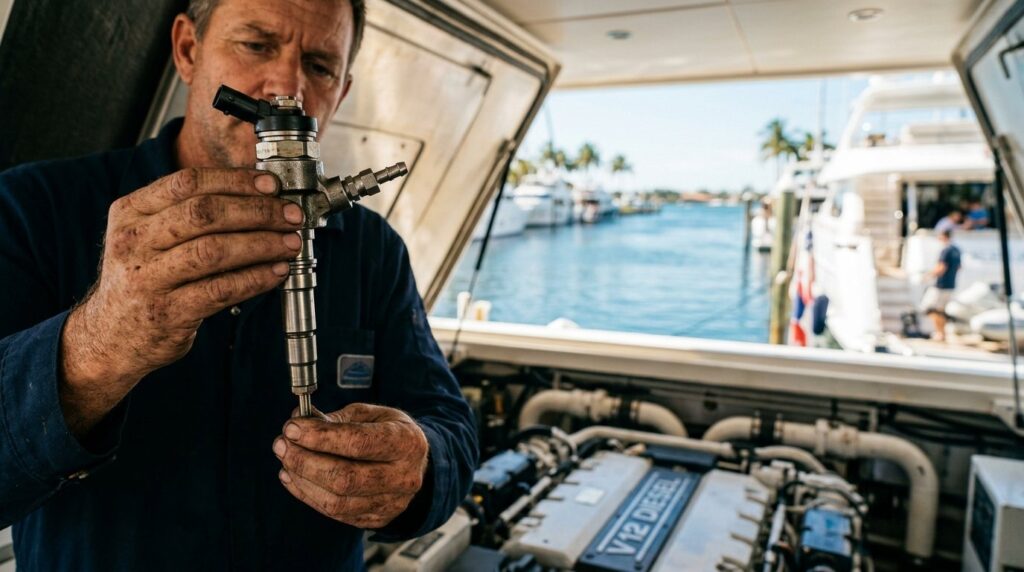 Marine Diesel Fuel Injector Replacement: Know When