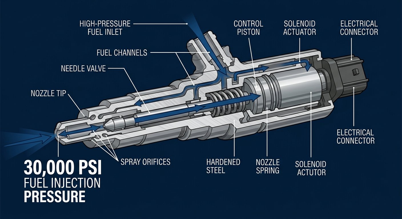 How Diesel Fuel Injectors Work