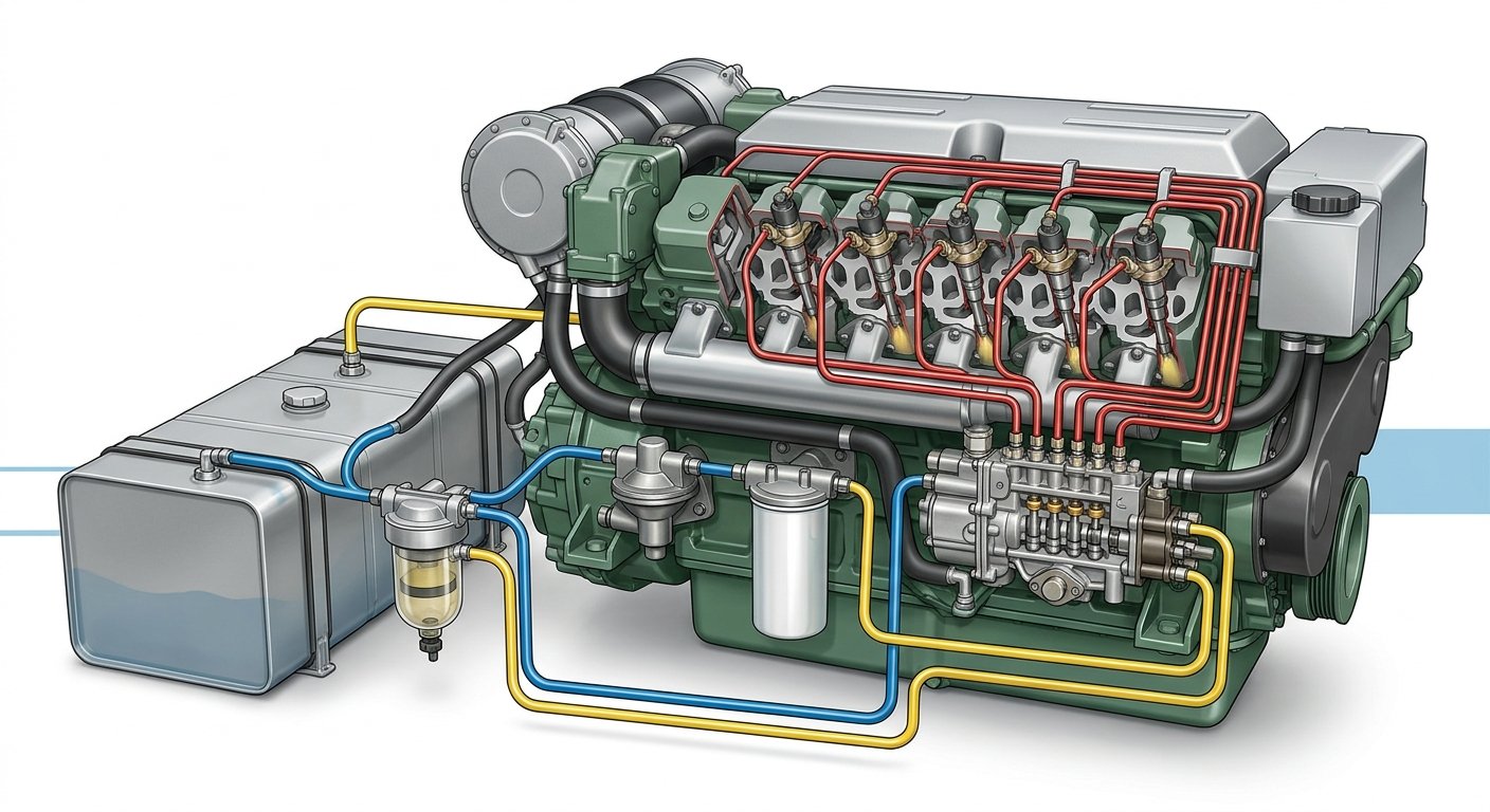How Marine Diesel Fuel Systems Work