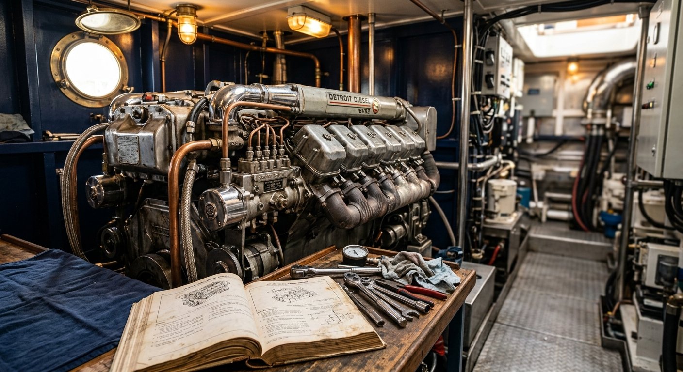 Detroit Diesel Marine Engine Repair Guide