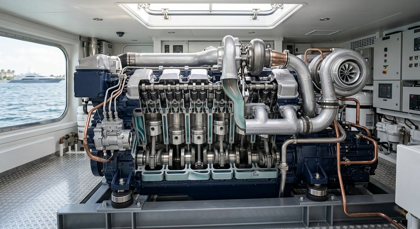 Why Detroit Diesel Engines Are Built for Marine Duty