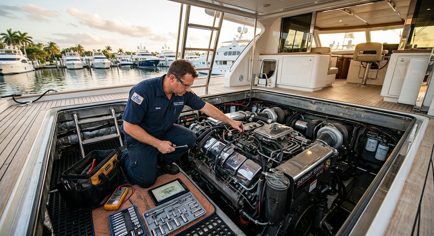 On-Site Marine Engine Service: Why Boat Owners Choose It