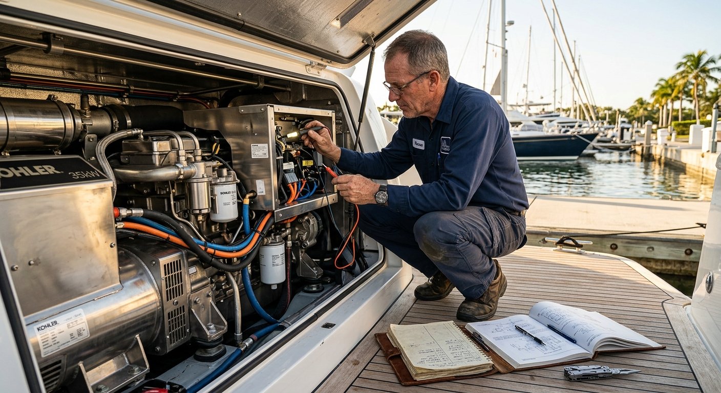 Marine Genset Repair: What Yacht Owners Must Know
