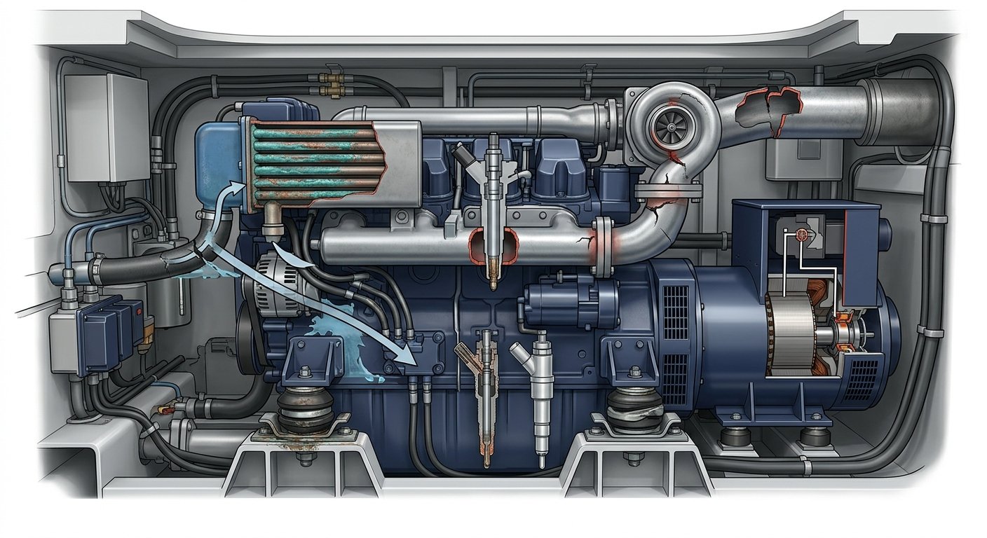 Why Marine Generators Demand Specialized Attention