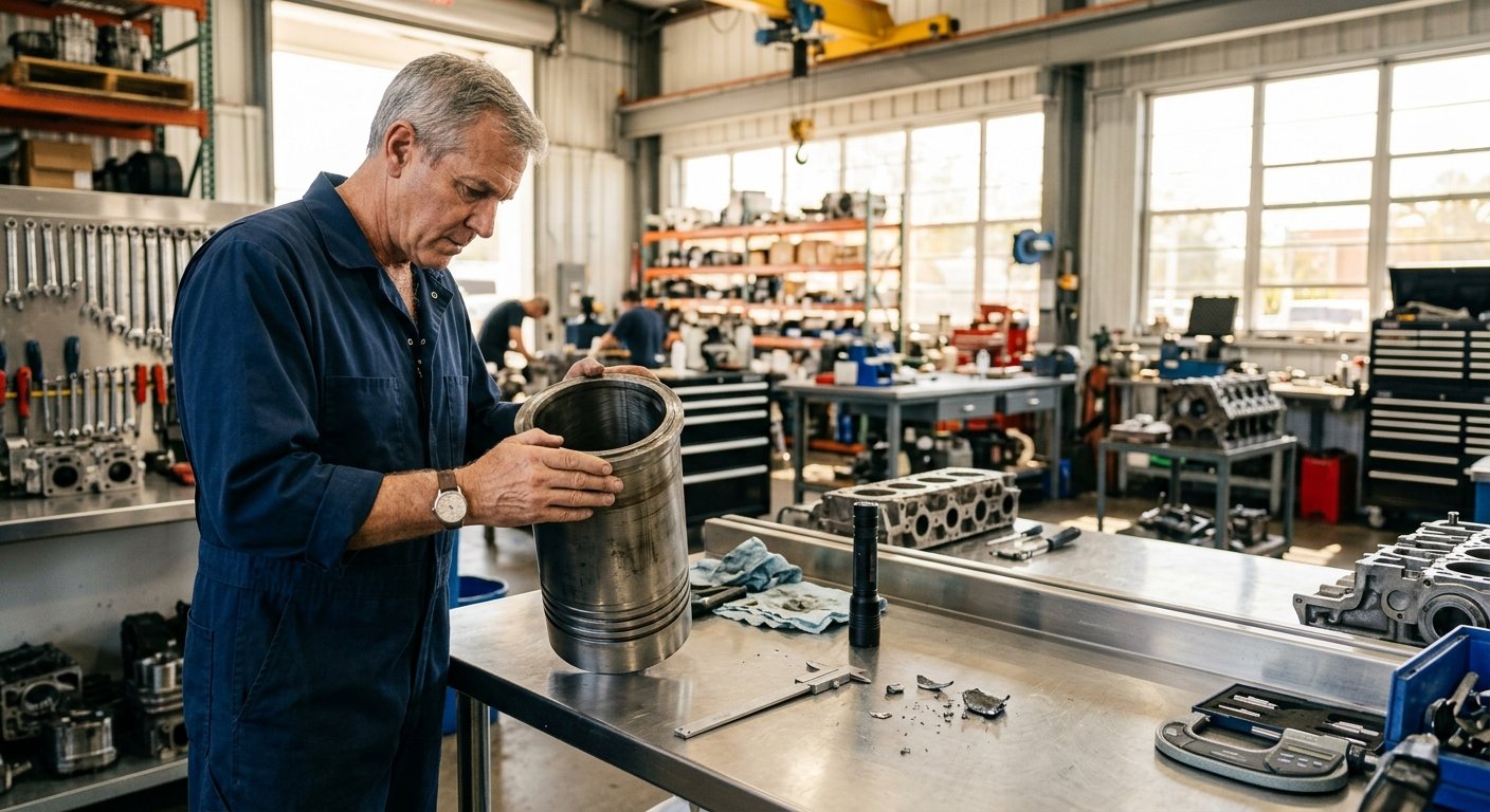Yacht Engine Cylinder Repair